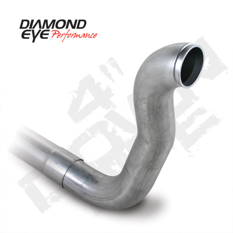 Diamond Eye DWNP 4in TB SGL W/ HX40 FLANGE AL DODGE 5.9L 2500/3500 89-93 2X4 ONLY Diamond Eye Performance Downpipes  AXOPROS
