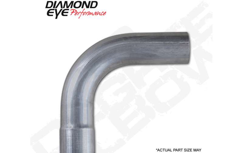Diamond Eye ELBOW 5in 90-DEGREE 8in CLR SS Diamond Eye Performance Smoke Stacks  AXOPROS