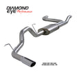 Diamond Eye KIT 3-1/2in CB SGL GAS AL NISSAN TITAN 5.6L 07-10 Diamond Eye Performance Catback  AXOPROS