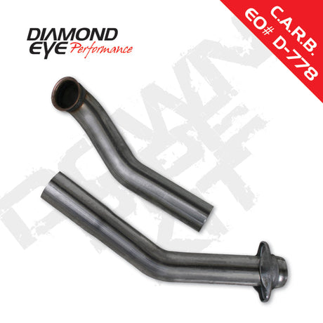 Diamond Eye KIT 3in DWNP SS FORD 7.3L 94-97 Diamond Eye Performance Downpipes  AXOPROS