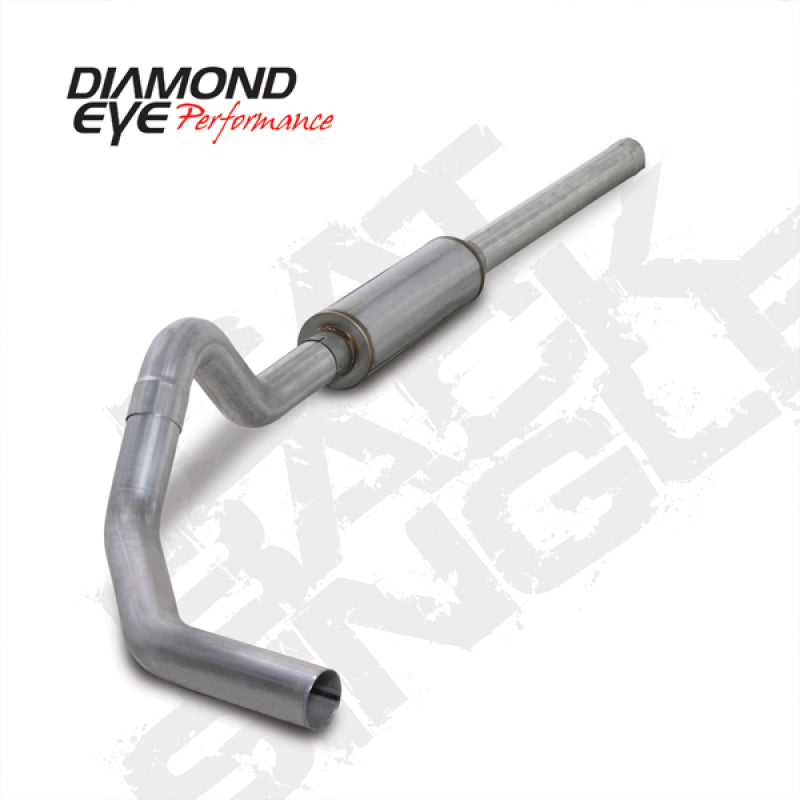 Diamond Eye KIT 4in CB SGL AL: 2004.5-2007.5 DODGE CUMMINS 600 Diamond Eye Performance Catback  AXOPROS