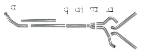 Diamond Eye KIT 4in TB MFLR RPLCMENT PIPE DUAL AL: 94-02 DODGE CUMMINS 5.9L Diamond Eye Performance Turbo Back  AXOPROS