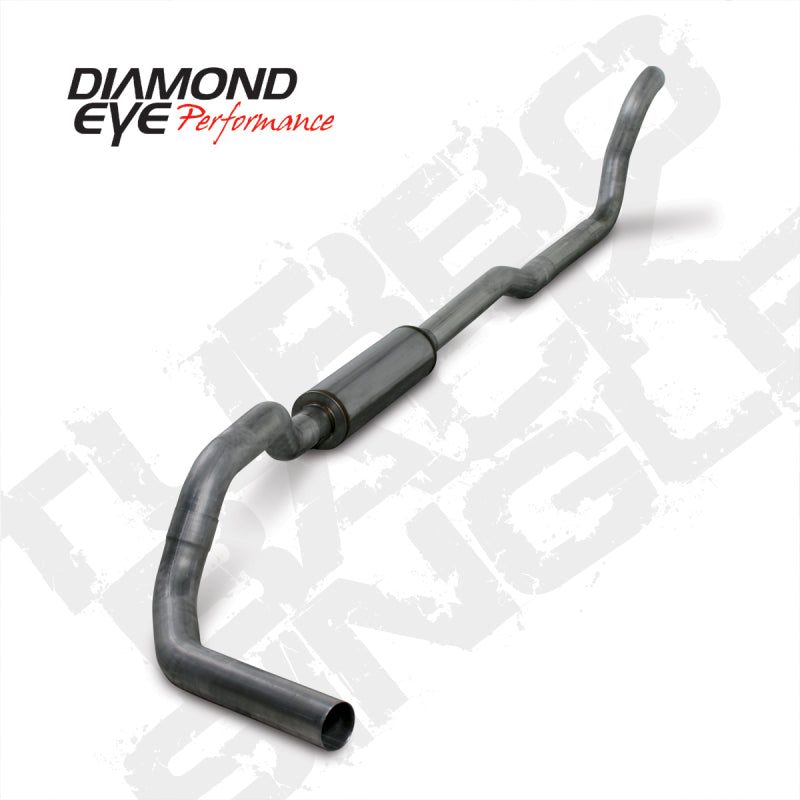 Diamond Eye KIT 4in TB MRP SGL SS DDG2X4 89-93 Dodge 5.9L Cummins 2500/3500 Diamond Eye Performance Turbo Back  AXOPROS