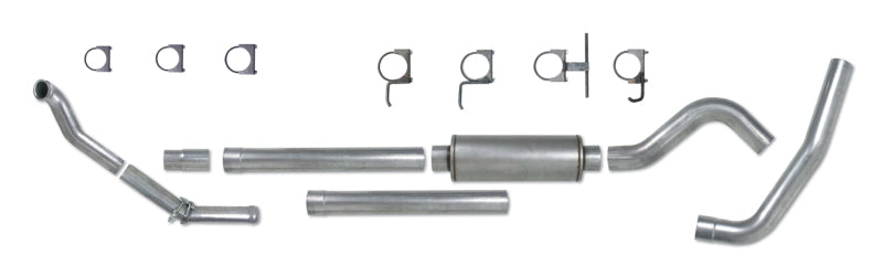 Diamond Eye KIT 4in TB SGL AL: 94-97 FORD 7.3L F250/F350 PWRSTROKE NFS W/ CARB EQUIV STDS Diamond Eye Performance Catback  AXOPROS