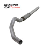 Diamond Eye KIT 5in CB MFLR RPLCMENT PIPE SGL AL: 03-07 FORD 6.0L F250/F350 Diamond Eye Performance Catback  AXOPROS