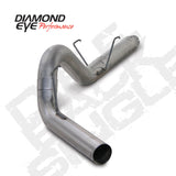 Diamond Eye KIT 5in DPF (DPF) SGL SS 07.5-11 CUMMINS 6 7L PCKGD BX46X14X14OD EL-PL 44inX13 5inX13 Diamond Eye Performance DPF Back  AXOPROS