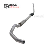 Diamond Eye KIT 5in TB SGL AL: 94-97 FORD 7.3L F250/F350 PWRSTROKE NFS W/ CARB EQUIV STDS Diamond Eye Performance Turbo Back  AXOPROS
