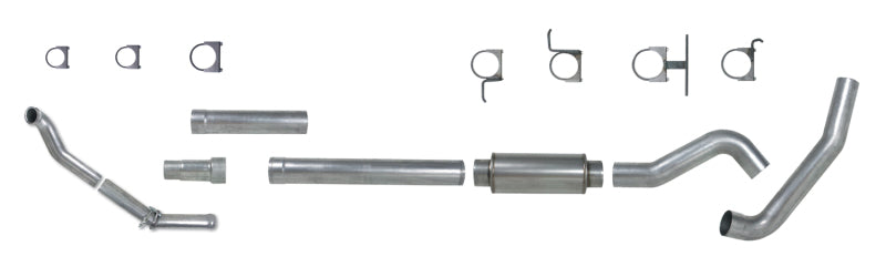 Diamond Eye KIT 5in TB SGL AL: 94-97 FORD 7.3L F250/F350 PWRSTROKE NFS W/ CARB EQUIV STDS Diamond Eye Performance Turbo Back  AXOPROS