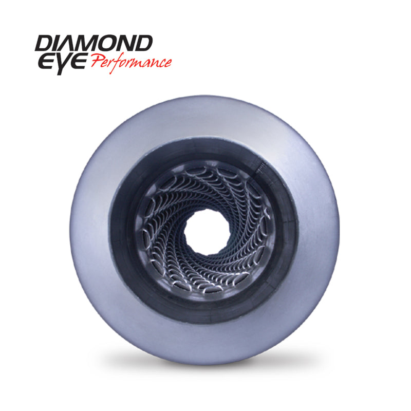 Diamond Eye MFLR 4inX30in LOUVERED AL Diamond Eye Performance Muffler  AXOPROS