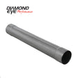 Diamond Eye MFLR RPLCMENT PIPE 4in 30in LENGTH AL MR400 Diamond Eye Performance Muffler Delete Pipes  AXOPROS