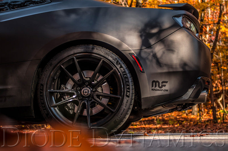 Diode Dynamics 16-21 Chevrolet Camaro LED Sidemarkers Smoked (set) Diode Dynamics Light Accessories and Wiring  AXOPROS