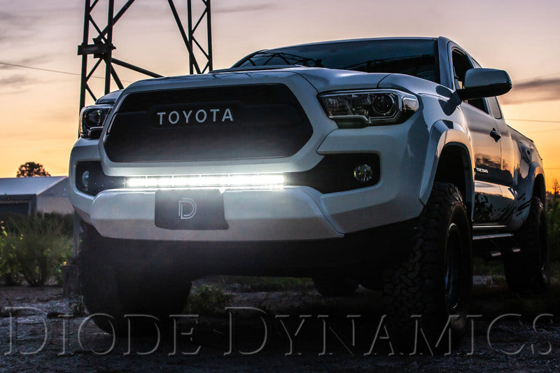 Diode Dynamics 16-21 Toyota Tacoma SS30 Stealth Lightbar Kit - White Combo Diode Dynamics Light Bars & Cubes  AXOPROS