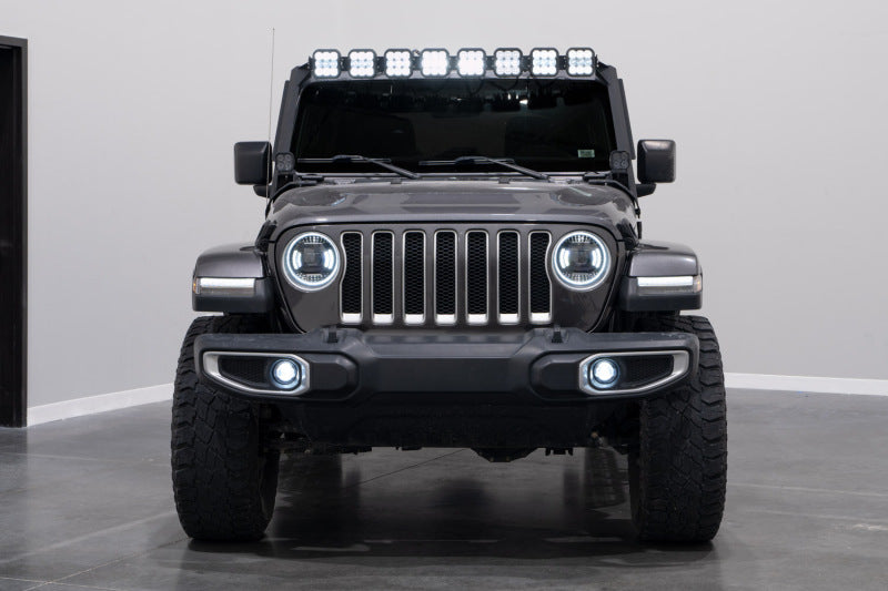 Diode Dynamics 18-23 Jeep JL Wrangler Elite Max LED Headlamps Diode Dynamics Light Accessories and Wiring  AXOPROS