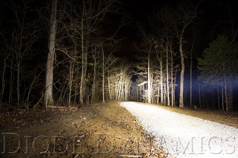 Diode Dynamics 18 In LED Light Bar Single Row Straight Clear Driving Each Stage Series Diode Dynamics Light Bars & Cubes  AXOPROS