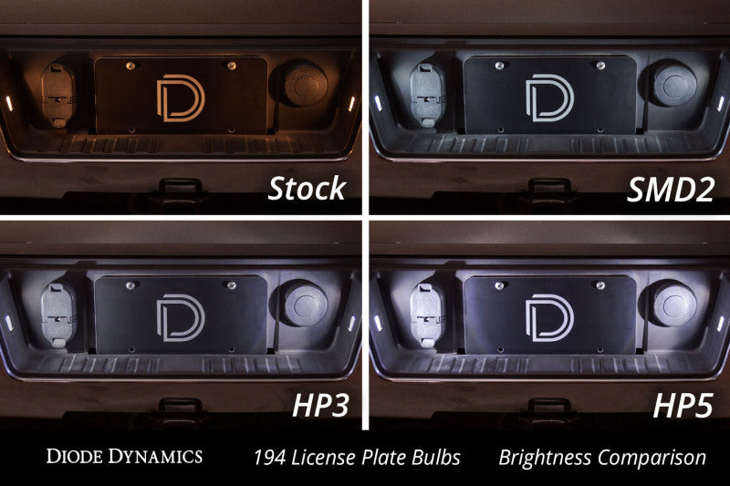 Diode Dynamics 194 LED Bulb HP3 LED - Cool - White (Pair) Diode Dynamics Bulbs  AXOPROS