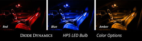 Diode Dynamics 194 LED Bulb HP5 LED - Cool - White (Pair) Diode Dynamics Bulbs  AXOPROS