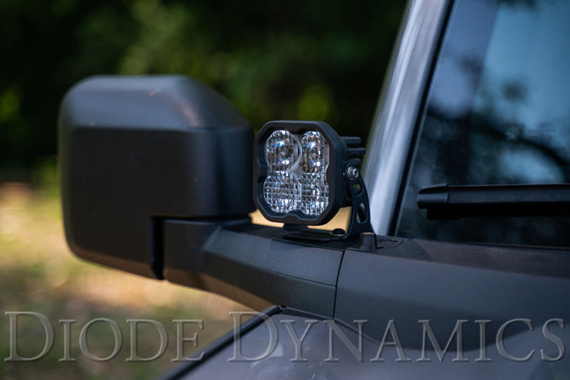 Diode Dynamics 2021 Ford Bronco Sport SS3 LED Ditch Light Kit - White Combo Diode Dynamics Light Accessories and Wiring  AXOPROS