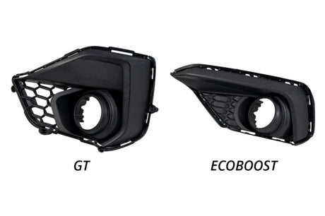 Diode Dynamics 2024 Ford Mustang GT Elite Series Add-On Fog Lamp Kit White Diode Dynamics Light Bars & Cubes  AXOPROS