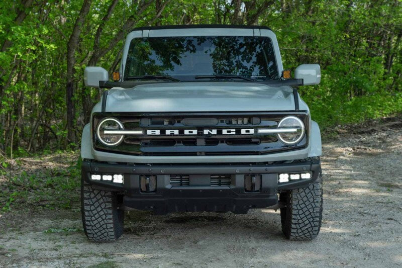 Diode Dynamics 21-Up Ford Bronco Stage Series Fog Pocket Kit - Yellow Sport Diode Dynamics Fog Lights  AXOPROS