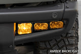 Diode Dynamics 21-Up Ford Bronco Stage Series Fog Pocket Kit - Yellow Sport Diode Dynamics Fog Lights  AXOPROS