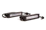 Diode Dynamics 6 In LED Light Bar Single Row Straight SS6 - White Wide Light Bar (Pair) Diode Dynamics Light Bars & Cubes  AXOPROS