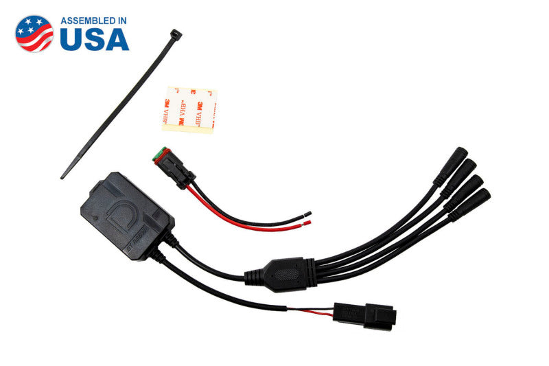 Diode Dynamics - Bluetooth RGBW M8 Controller 1ch Diode Dynamics Light Accessories and Wiring  AXOPROS