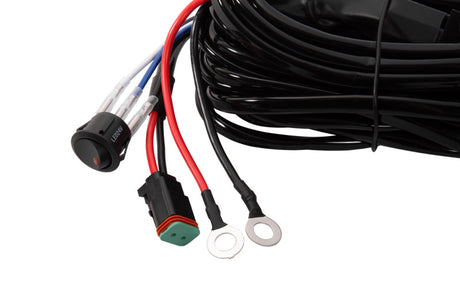 Diode Dynamics Heavy Duty (Single) Output Light Bar Wiring Harness Diode Dynamics Light Accessories and Wiring  AXOPROS