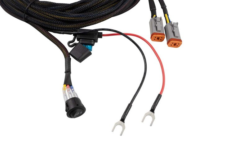 Diode Dynamics Light Duty Dual Output 3-way 4-pin Wiring Harness Diode Dynamics Light Accessories and Wiring  AXOPROS