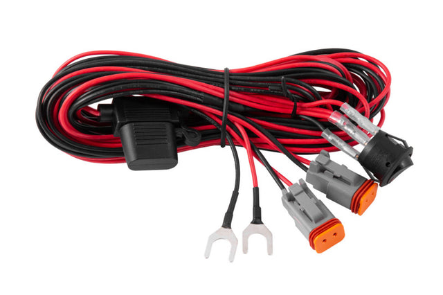 Diode Dynamics Light Duty Dual Output Light Bar Wiring Harness Diode Dynamics Light Accessories and Wiring  AXOPROS