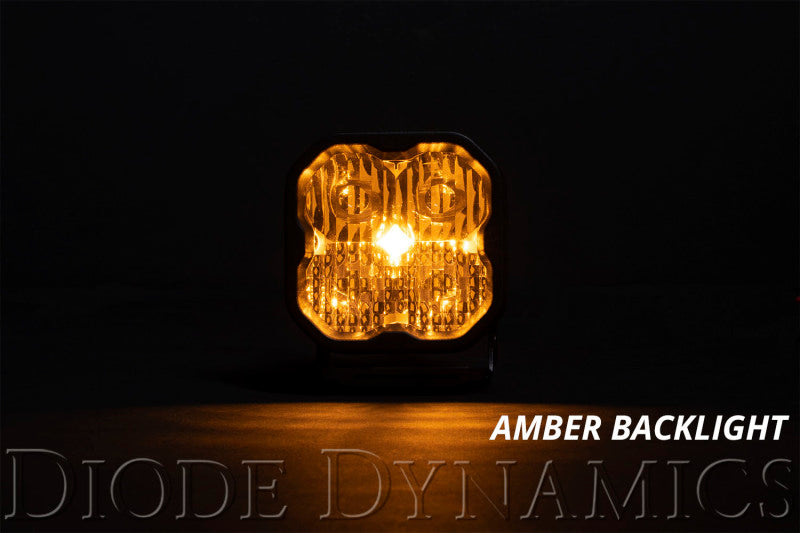 Diode Dynamics SS3 Sport ABL - Yellow Combo Standard (Pair) Diode Dynamics Light Accessories and Wiring  AXOPROS