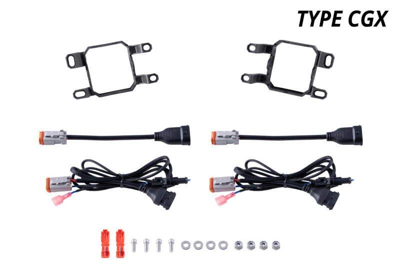Diode Dynamics SS3 Type X Fog Light Mounting Kit Diode Dynamics Fog Lights  AXOPROS