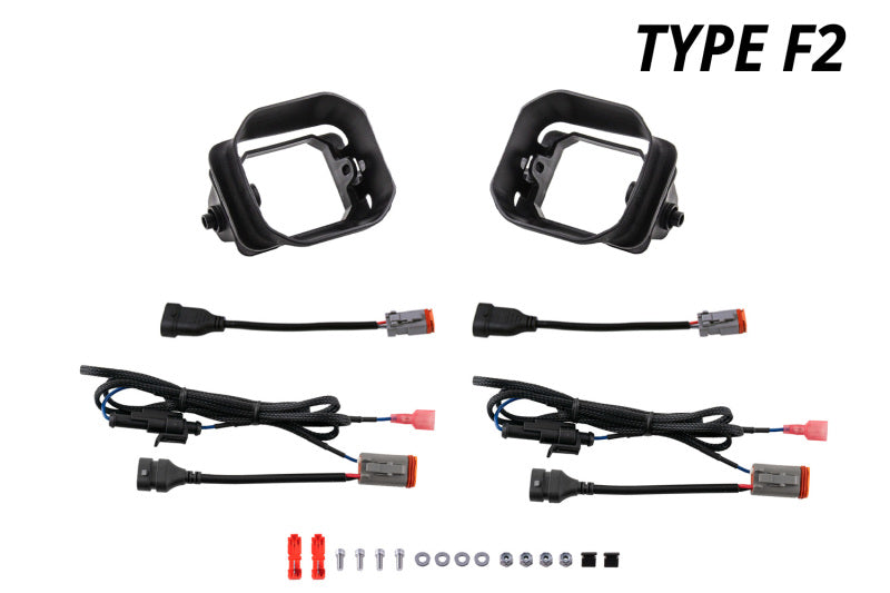 Diode Dynamics SS3 Type X Fog Light Mounting Kit Diode Dynamics Fog Lights  AXOPROS