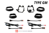 Diode Dynamics SS3 Type X Fog Light Mounting Kit Diode Dynamics Fog Lights  AXOPROS