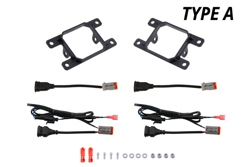 Diode Dynamics SS3 Type X Fog Light Mounting Kit Diode Dynamics Fog Lights  AXOPROS