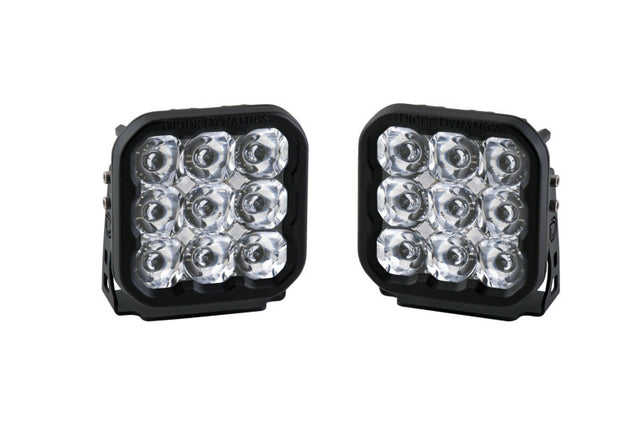 Diode Dynamics SS5 LED Pod Pro - White Spot (Pair) Diode Dynamics Light Accessories and Wiring  AXOPROS
