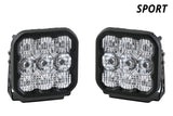 Diode Dynamics SS5 LED Pod Sport - White Combo (Pair) Diode Dynamics Light Accessories and Wiring  AXOPROS
