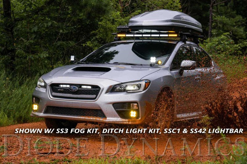 Diode Dynamics WRX 2015 SS6 LED Kit - White Driving Diode Dynamics Light Bars & Cubes  AXOPROS