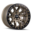 Dirty Life 9303 DT-1 17x9 / 5x127 BP / -12mm Offset / 78.1mm Hub Satin Gold Wheel - Sim. Beadlock Dirty Life Wheels - Cast  AXOPROS
