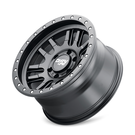 Dirty Life 9309 Canyon Pro 17x9/5x127 BP/-12mm Offset/71.5mm Hub Matte Black Wheel - Beadlock Dirty Life Wheels - Cast  AXOPROS