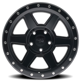 Dirty Life 9315 Compound 17x9 / 6x139.7 BP / -12mm Offset / 106mm Hub Matte Black Wheel Dirty Life Wheels - Cast  AXOPROS