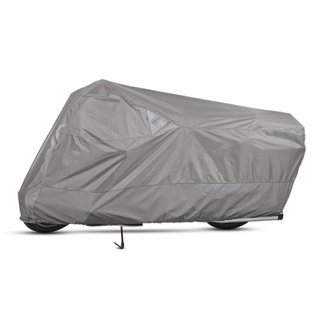 Dowco WeatherAll Plus Motorcycle Cover Gray - Large Dowco Bike Covers  AXOPROS