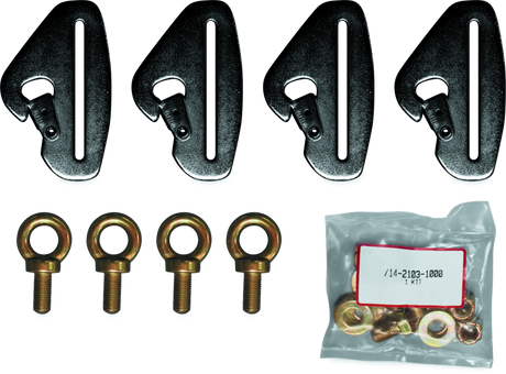 DragonFire Racing Harness Mounting Kit- Quck Release for Can-Am Maverick Models DragonFire Racing Seat Belts & Harnesses  AXOPROS