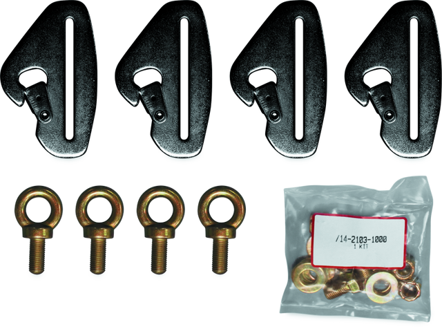 DragonFire Racing Harness Mounting Kit- Quck Release for Can-Am Maverick Models DragonFire Racing Seat Belts & Harnesses  AXOPROS