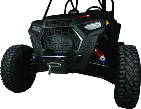 DragonFire Racing Front Bumper With Winch Mount - Fits Polaris RZR 900/1000 15-22 DragonFire Racing Bumpers - Steel  AXOPROS