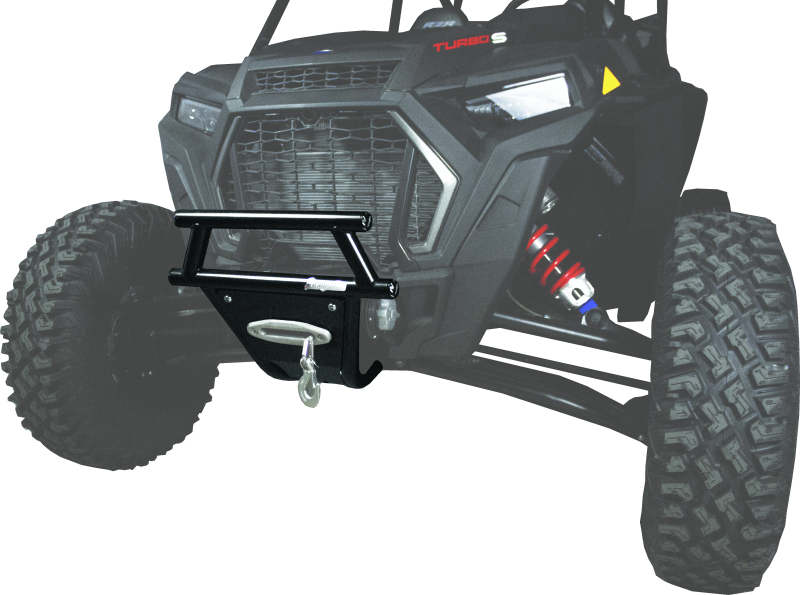DragonFire Racing Front Bumper With Winch Mount - Fits Polaris RZR 900/1000 15-22 DragonFire Racing Bumpers - Steel  AXOPROS