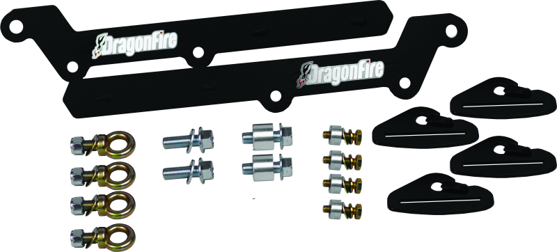 DragonFire Racing Harness Anchor- Kawasaki Teryx Krx1000 DragonFire Racing Seat Belts & Harnesses  AXOPROS