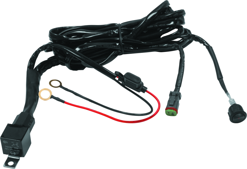 DragonFire Racing Extreme LED Light Bar Harnesses - Single DragonFire Racing Wiring Harnesses  AXOPROS
