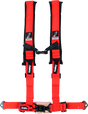 DragonFire Racing Harness- H-Style- 4-Point- 2in Buckle- Orange DragonFire Racing Seat Belts & Harnesses  AXOPROS