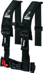 DragonFire Racing Harness- H-Style- 4-Point- 3in Buckle- Black DragonFire Racing Seat Belts & Harnesses  AXOPROS