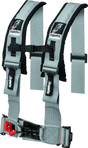 DragonFire Racing Harness H Style- 4-Point- 3in Buckle- Grey DragonFire Racing Seat Belts & Harnesses  AXOPROS